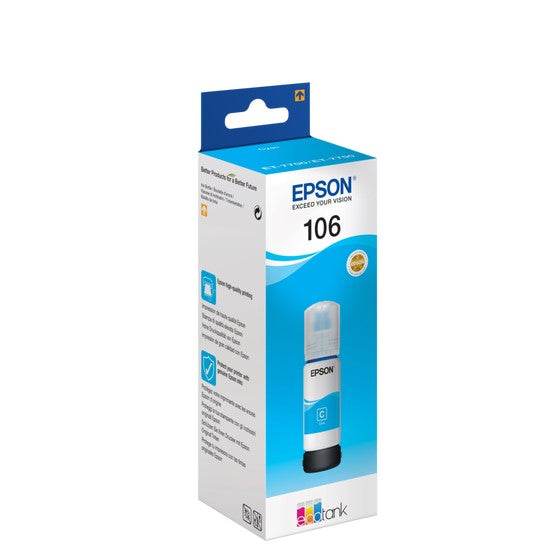 EPSON 106 Cyan Ink Bottle | Epson Ink Bottles in Dar Tanzania