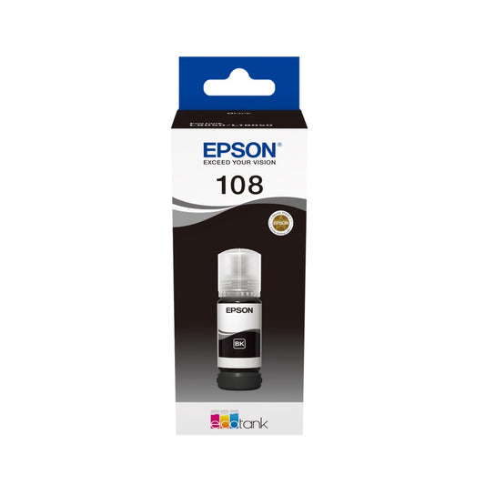 EPSON 108 Black Ink Bottle | Epson Ink Bottles in Dar Tanzania