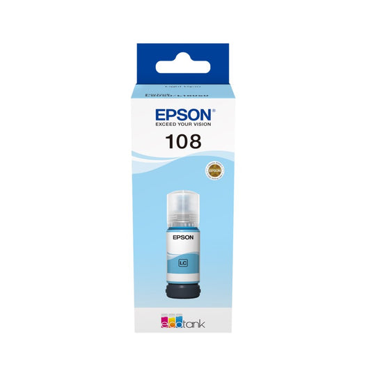 EPSON 108 Light Cyan Ink Bottle | Epson Ink Bottles in Dar Tanzania