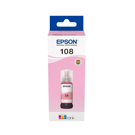 EPSON 108 Light Magenta Ink Bottle | Epson Ink Bottles in Dar Tanzania