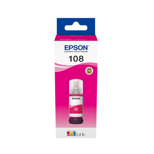 EPSON 108 Magenta Ink Bottle | Epson Ink Bottles in Dar Tanzania