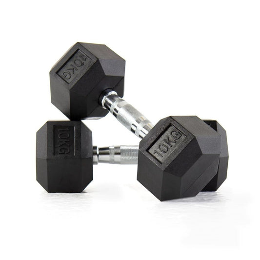 Chrome Hex 10 Kg Dumbbells | Dumbbells in Dar Tanzania