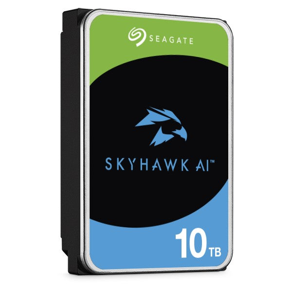SEAGATE SkyHawk, 10TB, SATA, Ai Surveillance Hard Drive, ST10000VE001
