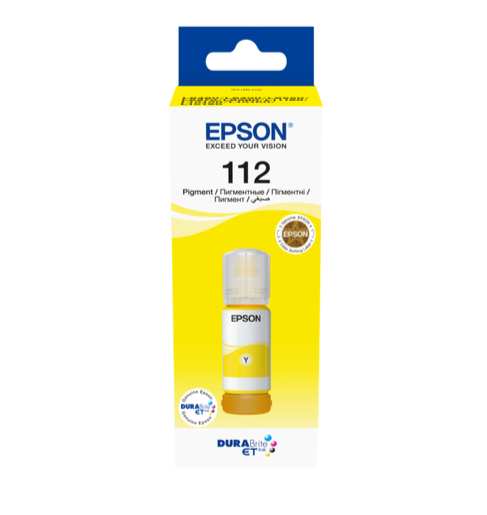 EPSON 112 Yellow Ink Bottle 70ml | Epson Ink in Dar Tanzania