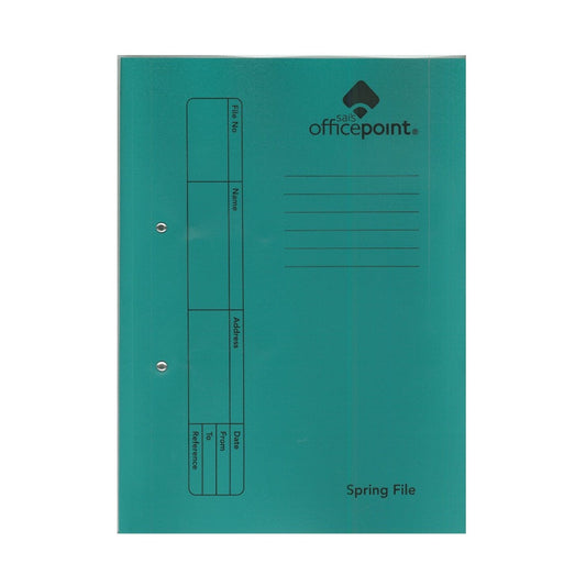 Officepoint Plastic Spring File PVC | Plastic spring files in Dar