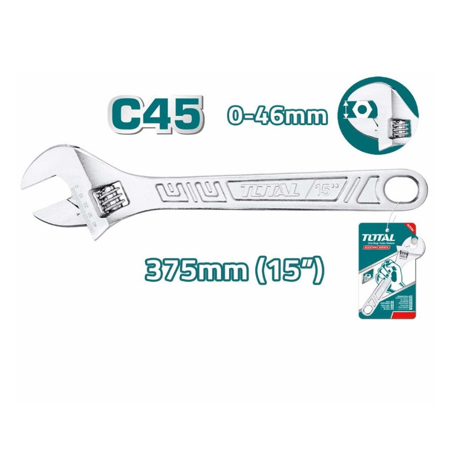 TOTAL 15 Inch Adjustable Wrench THT1010153 | Wrench in Dar Tanzania