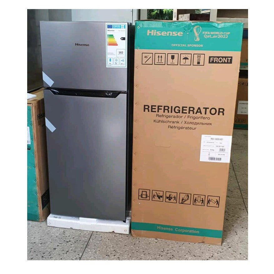 HISENSE 2 Door 120 Lt Fridge RD16DC | Hisence fridge in Dar Tanzania