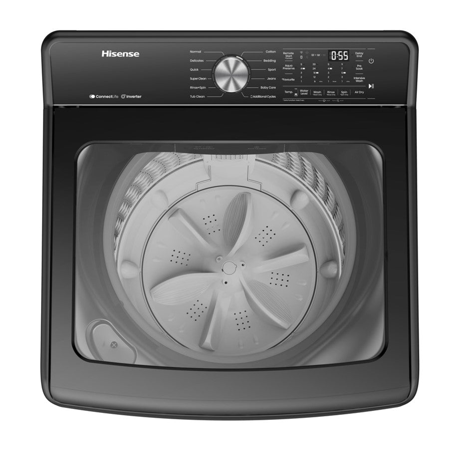 WT5T1825DT Hisense 18kg Top Load Washing Machine in Dar Tanzania