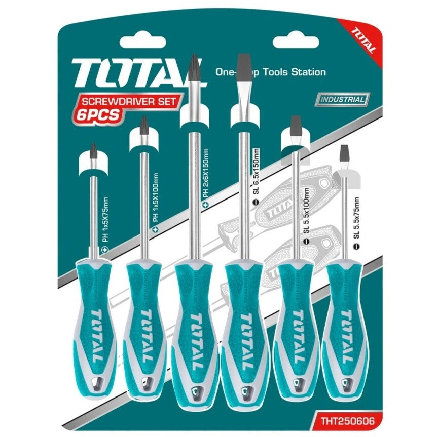 TOTAL 6pc Screwdriver Set 250606 | Screwdrivers in Dar Tanzania