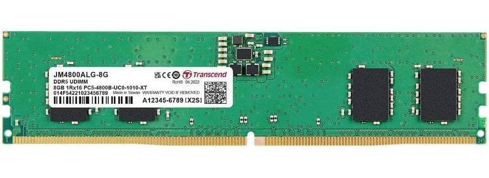 TRANSCEND 8GB DDR5-4800 RAM JM4800ALG-8G | DDR5 Ram in Dar Tanzania
