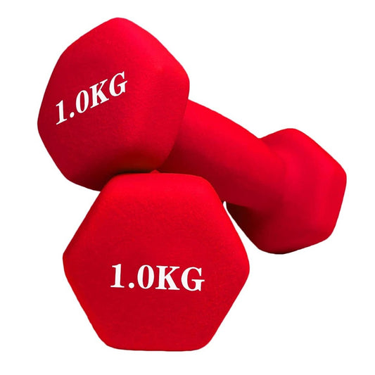 Soft Neoprene 1kg Dumbbells 2pc Set | Dumbbells in Dar Tanzania
