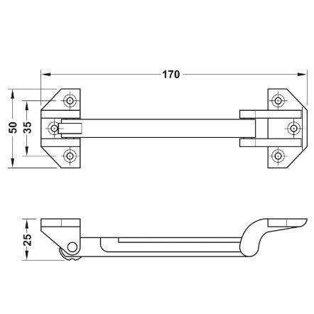 HAFELE Door Gap Guard 91158052 | Door closers in Dar Tanzania