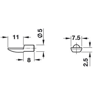 HAFELE Shelf Support 80kg shelf | Shelf Supports In Dar Tanzania