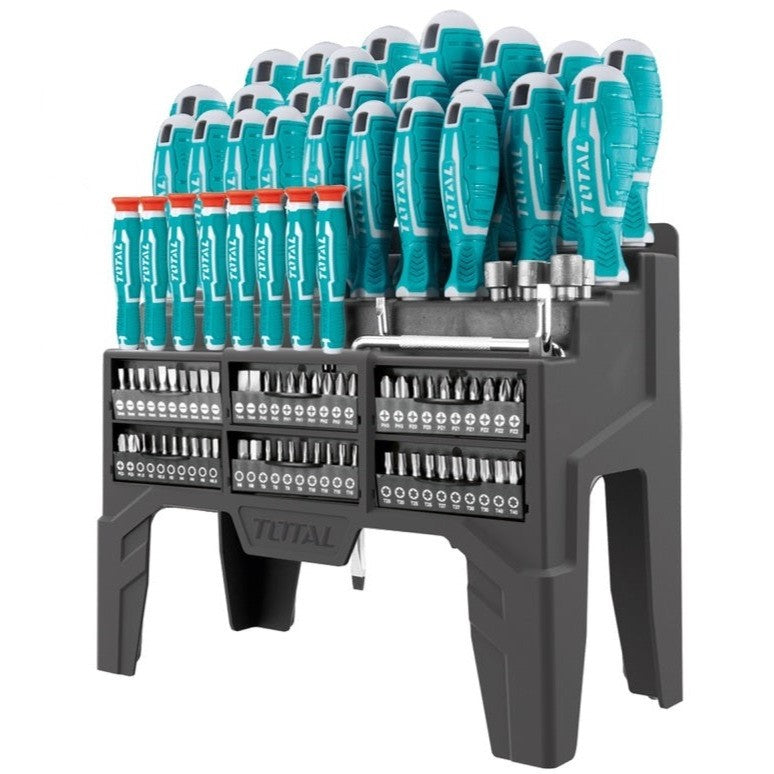 TOTAL 100pc Screwdriver Set 2506100 | Screwdrivers in Dar Tanzania