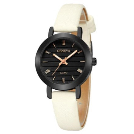 GENEVA Ladies White leather Watch | Watches in Dar Tanzania