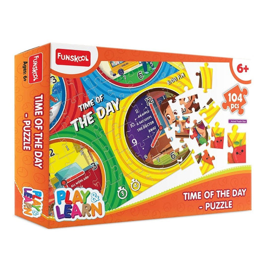 FUNSKOOL Learn Everyday Time 104pc Puzzle | Puzzles in Dar Tanzania