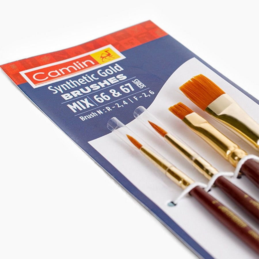 Camlin Flat Paint Brushes 4pc | Paint Brush in Dar Tanzania