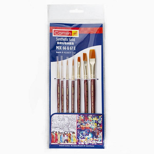 Camlin Flat Paint Brushes 7pc | Paint Brush in Dar Tanzania