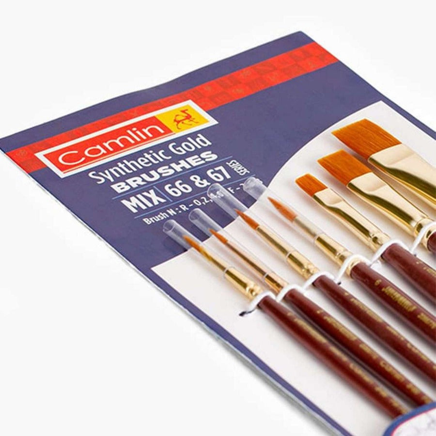 Camlin Flat Paint Brushes 7pc | Paint Brush in Dar Tanzania