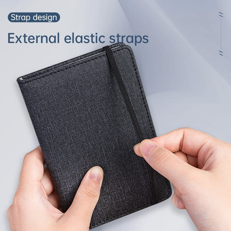 DELI Faux PU A7, 96 Sheets Executive Mini Notebook | Deli, Tanzania