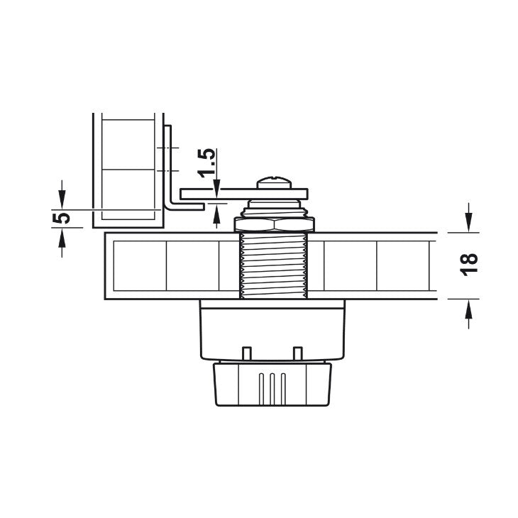 HAFELE 22512340 Pin Code Keypad Cam Lock in Dar Tanzania