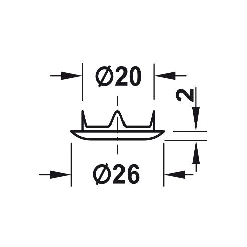 HAFELE Drawer Lock 25 mm 23238930 | Drawer locks in Dar Tanzania
