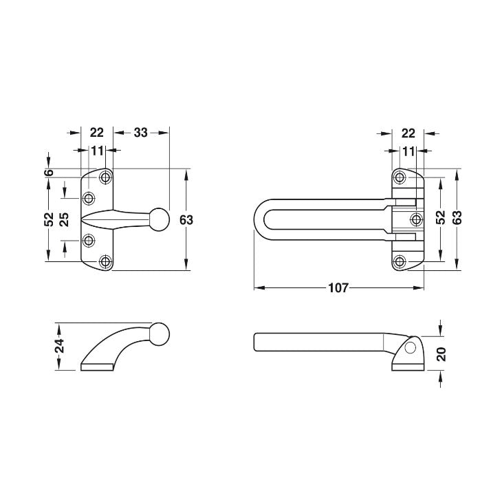 HAFELE Door Gap Guard | Door stoppers in Dar Tanzania