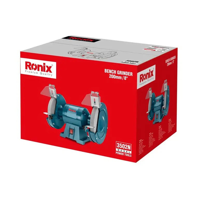 RONIX Bench Grinder 350 Watts, 200mm, 3502N | Bench Grinder