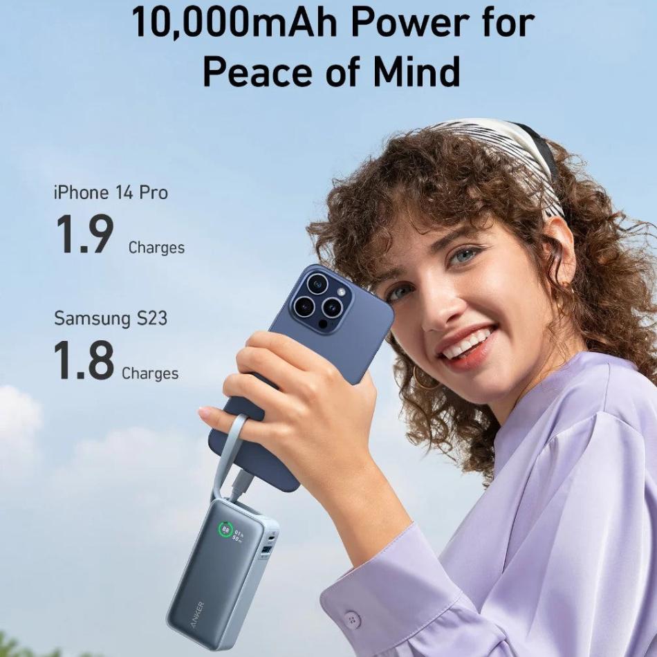 ANKER 533 Nano, 10000mAh, USB-C Power Bank | Powerbank in Dar Tanzania