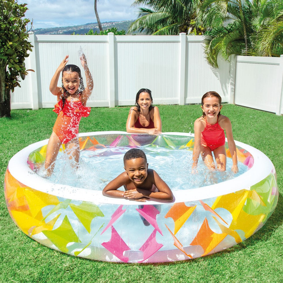 INTEX Swim Center Pinwheel Inflatable Pool, 228cm, 56494 | Tanzania