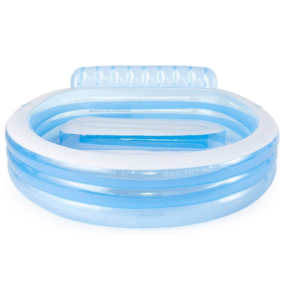 INTEX Swim Center Round Inflatable Family Lounge Pool, 57190
