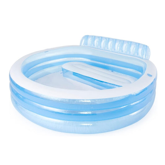 INTEX Swim Center Round Inflatable Family Lounge Pool, 57190