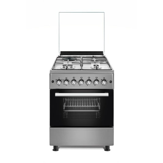 Evoq 5831 60cm 3 Gas burner, 1 Electric plate Oven Cooker in Tanzania