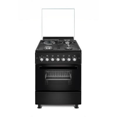 Evoq 5831sltb 60cm 3 Gas burner, 1 hot plate Oven Cooker in Tanzania