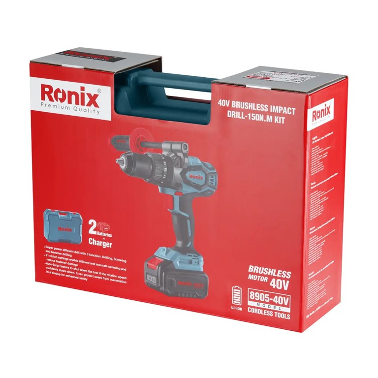 RONIX 40v Cordless Impact Drill 150nm 8905-40v | RONIX, Tanzania