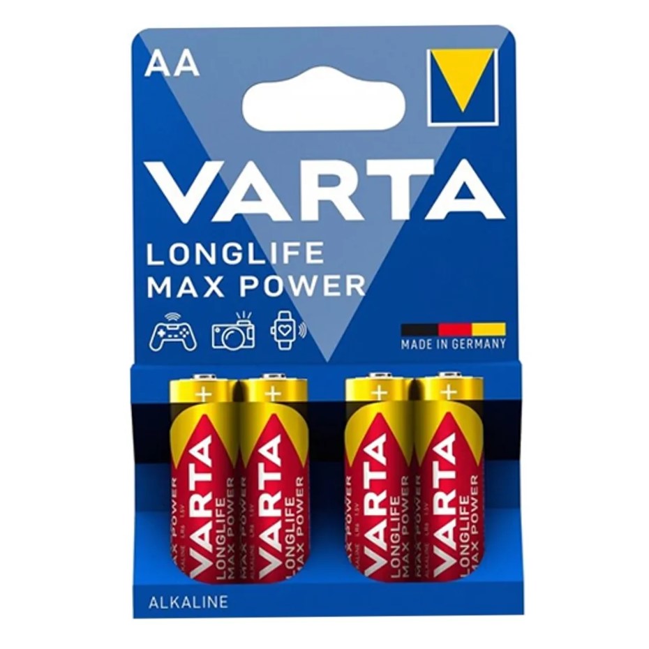 VARTA 9069 Longlife Max Power AA Alkaline Battery in Tanzania