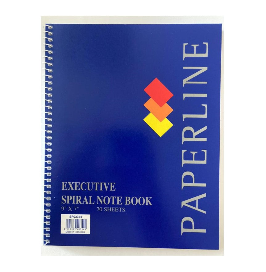 PAPERLINE 9 x 7 Inch Side Spiral Notebook in Dar Tanzania