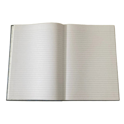 Academy 2 Quire, A4, Blue hard cover notebook