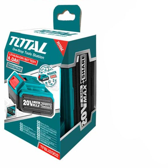 TOTAL 20V 4.0Ah Lithium-Ion Battery Pack TFBLI2002 for P20S Power Tool