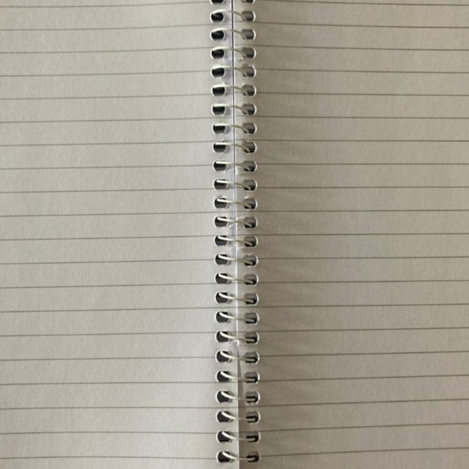 PAPERLINE 9 x 7 Inch Side Spiral Notebook in Dar Tanzania