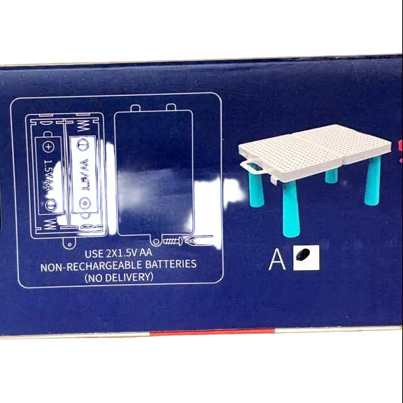Little Engineer 2D, 3D, Screw Assembly Building Set With Table