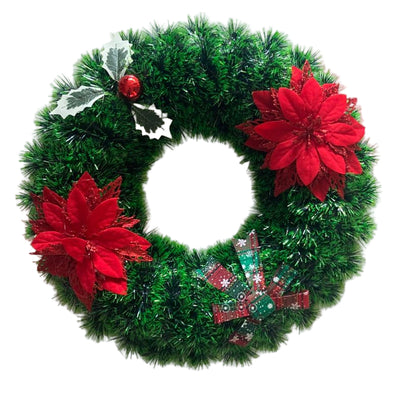 Green And Red Christmas wreath | Xmas decorations in Dar Tanzania