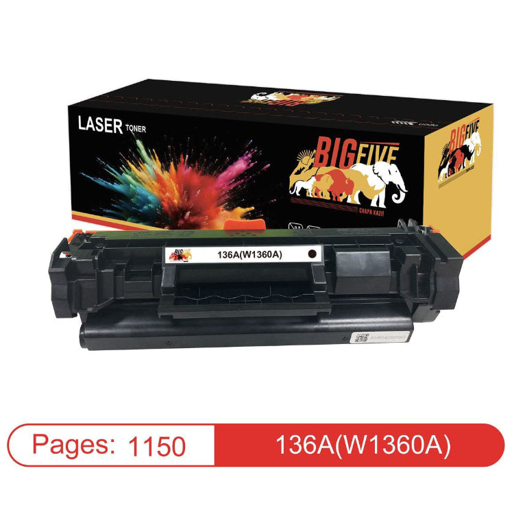 BIG FIVE Compatible Black Toner For HP 136A - W1360A | Tanzania