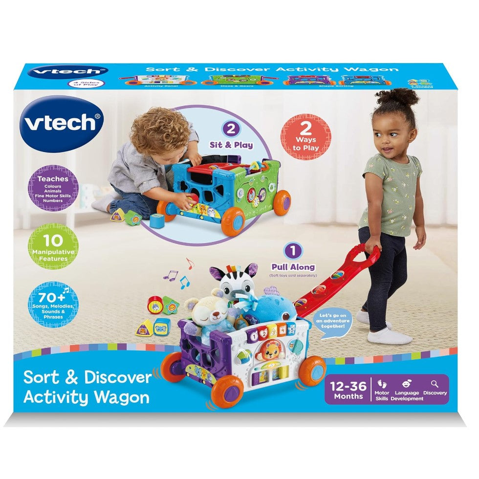V-TECH Sort & Discover Activity Wagon | Vtech toys in Tanzania