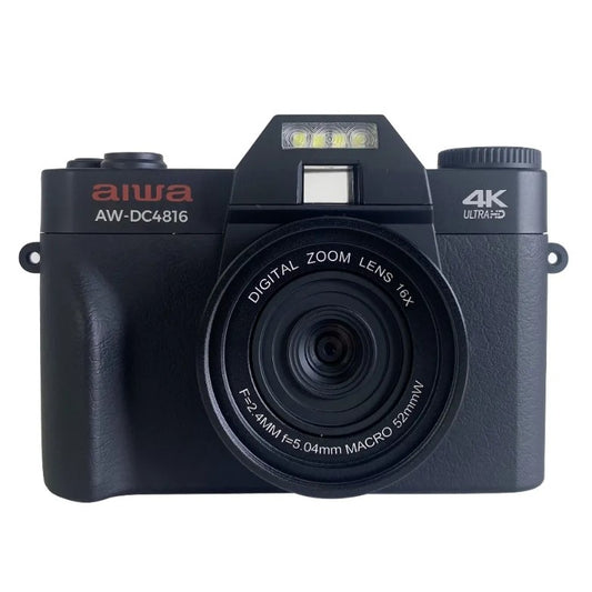 AIWA 16x Optical Zoom, 4k HD Digital Camera, AW-DC4816 | Tanzania