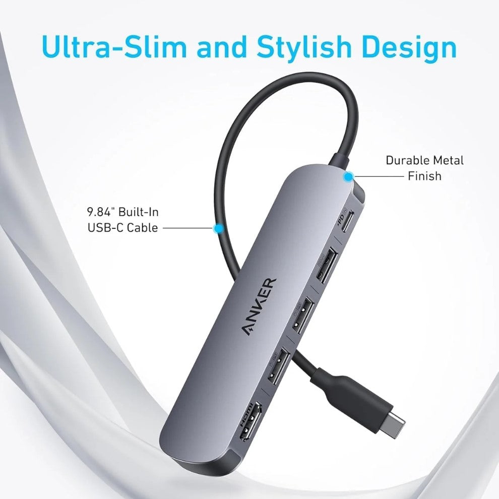 ANKER, 5 in 1 USB-C, 4k HDMI, USB-A Hub USB Adapter in Dar Tanzania