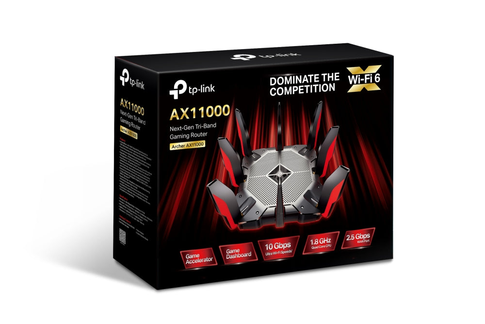 TP-LINK Archer AX11000 Next-Gen Tri-Band Gaming Router in Tanzania