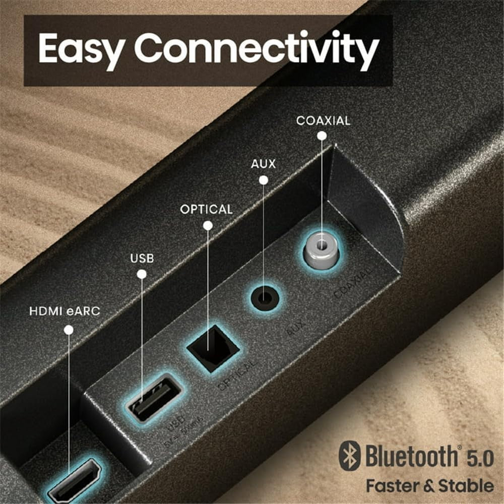 HISENSE AX5100G 5.1ch 340w Sound Bar & Wireless Subwoofer | Tanzania