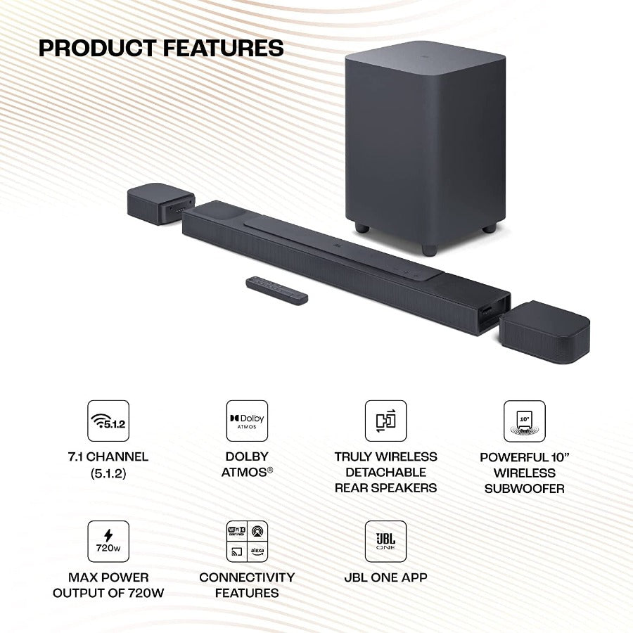 JBL Bar 800 Truly Wireless 720w Sound Bar | Sound bar in Dar Tanzania