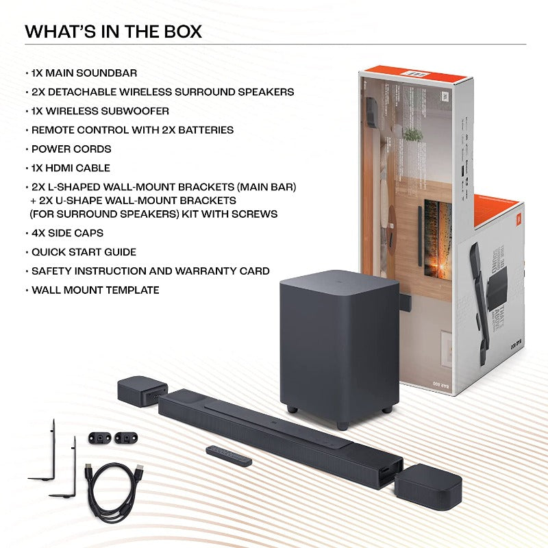 JBL Bar 800 Truly Wireless 720w Sound Bar | Sound bar in Dar Tanzania